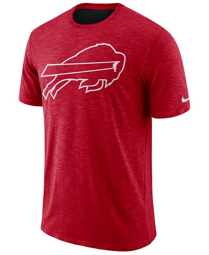 Nike Men's Buffalo Bills Dri-Fit Cotton Slub On-Field T-Shirt - Macy's