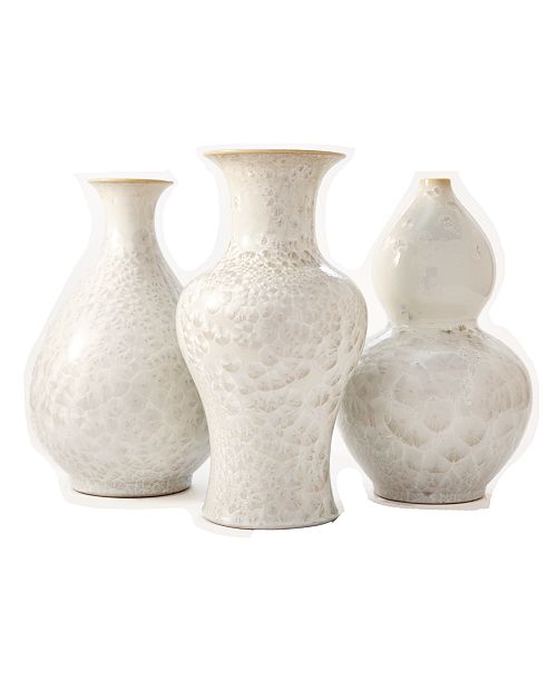 Two S Company Mother Of Pearl Vases Set Of 3 Reviews Vases
