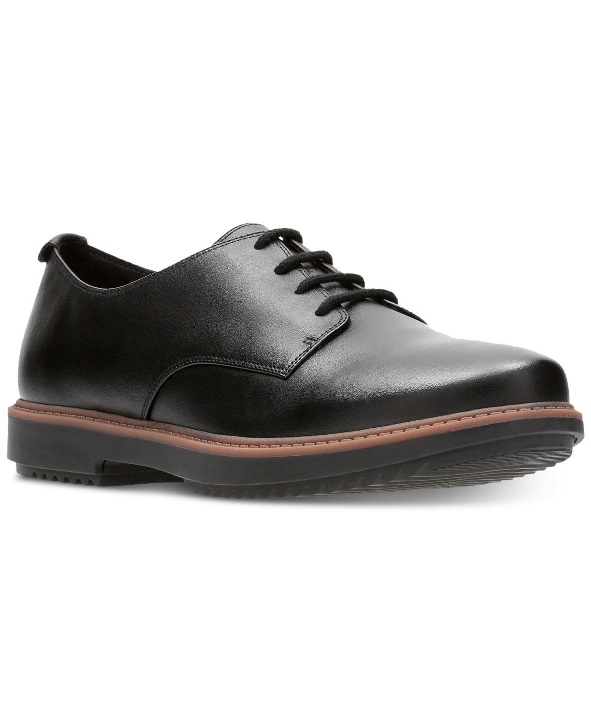 Clarks Collection Women s Raisie Bloom Oxford Flats Black