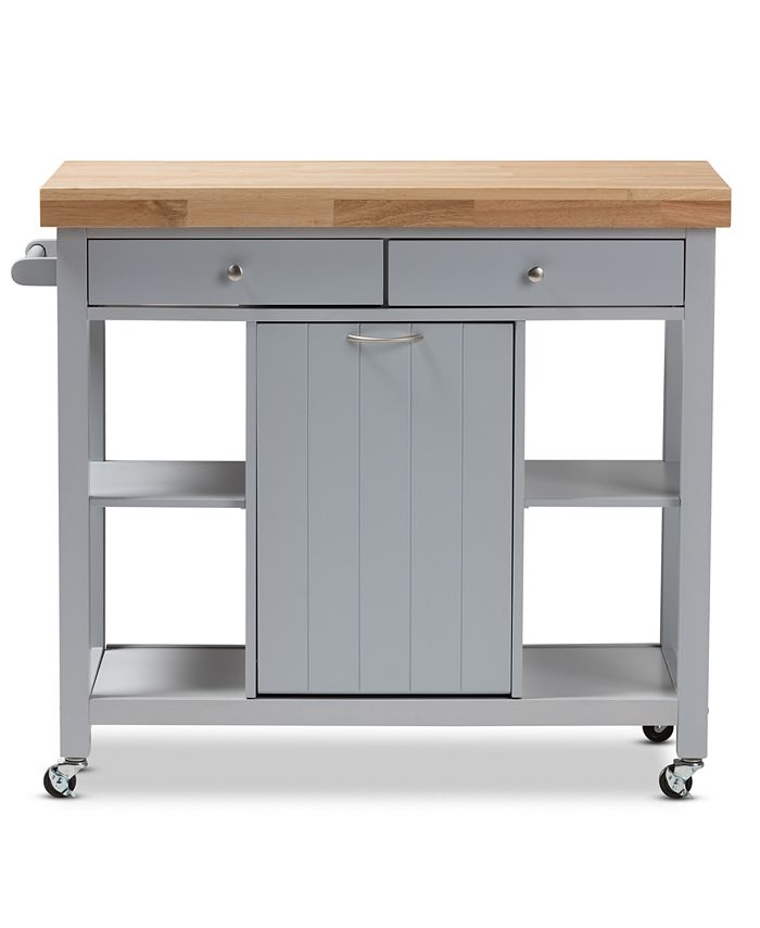 Furniture Hayward Kitchen Cart Macy's