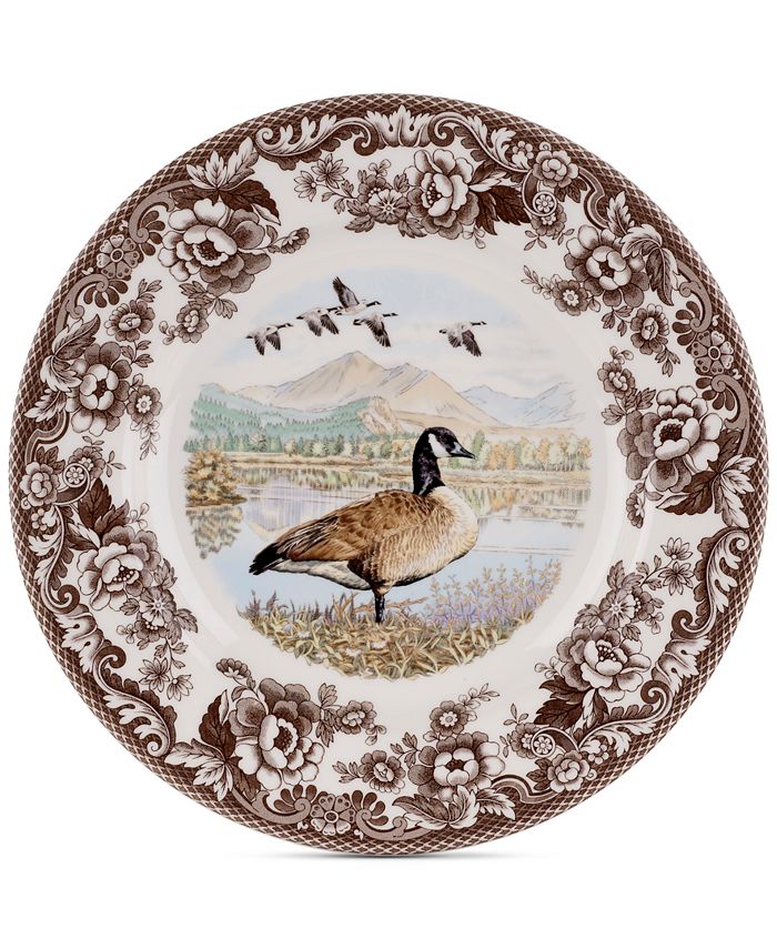 Spode Woodland Canada Goose Dinner Plate Macy s