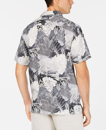Tommy Bahama Men's Costa Wave Fiesta Frond Camp Shirt - White