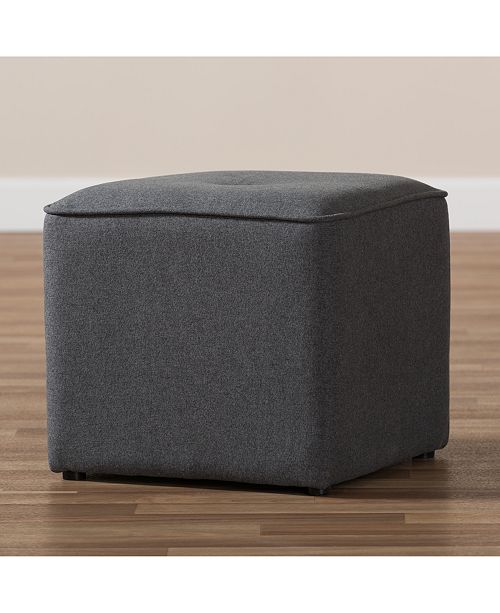 Furniture Corinne Ottoman & Reviews Furniture Macy's