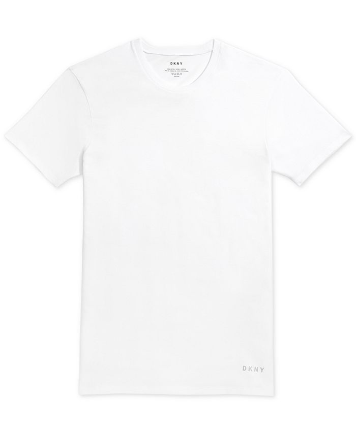 DKNY Men's 4-Pk. Cotton Crew Neck T-Shirts & Reviews - Underwear ...
