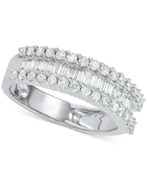 Lexus Baguette Diamond Wedding Band Ken Dana