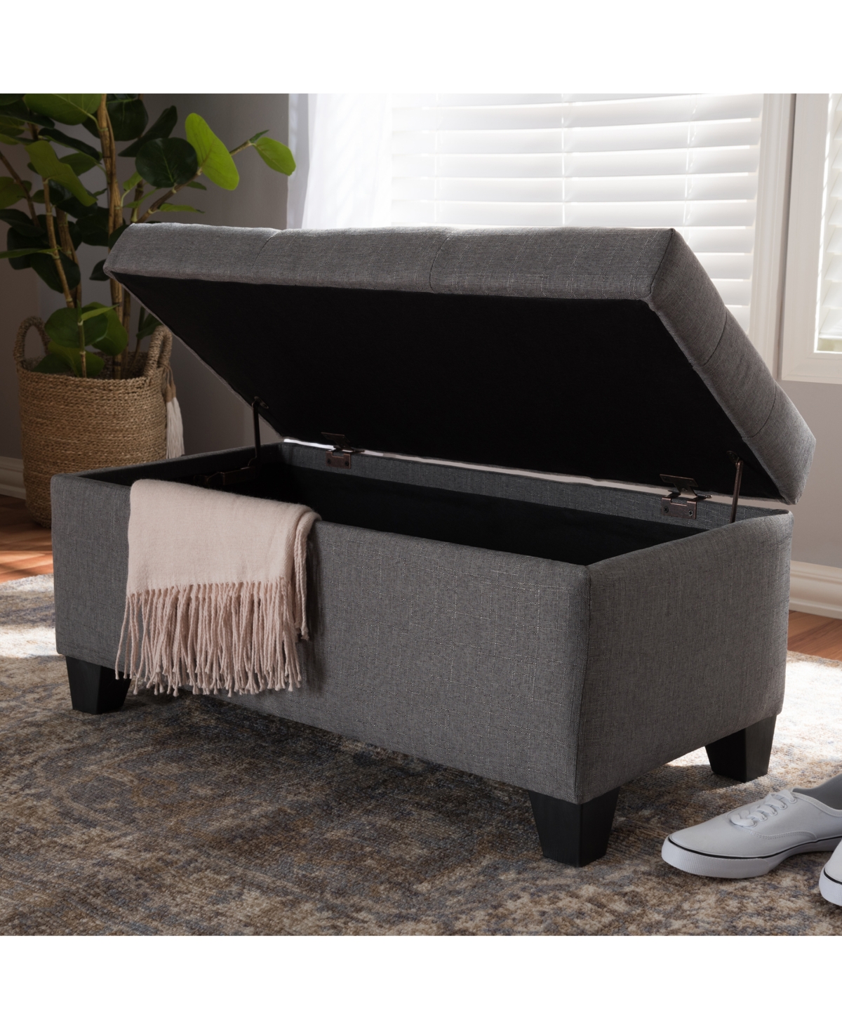 Michaela Storage Ottoman
