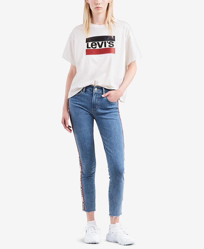 Levi's Limited Sequin-Embellished Graphic T-Shirt, Created for Macy’s ...