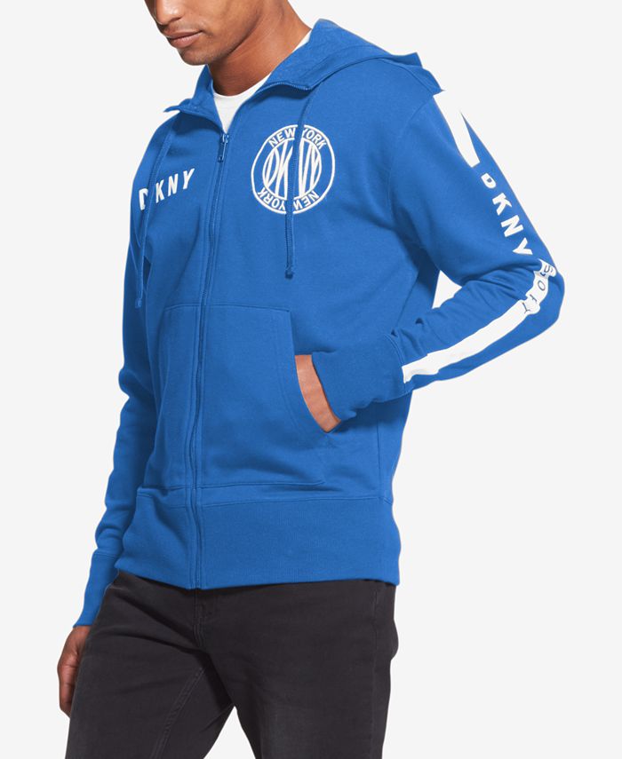 DKNY Men's Logo FullZip Hoodie, Created for Macy's Macy's