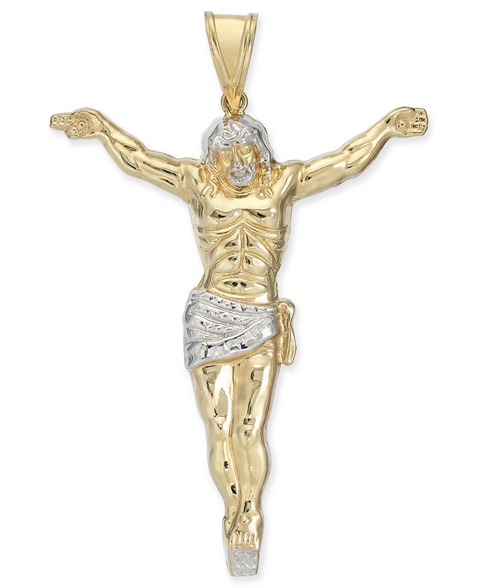 Macys best sale crucifix necklace