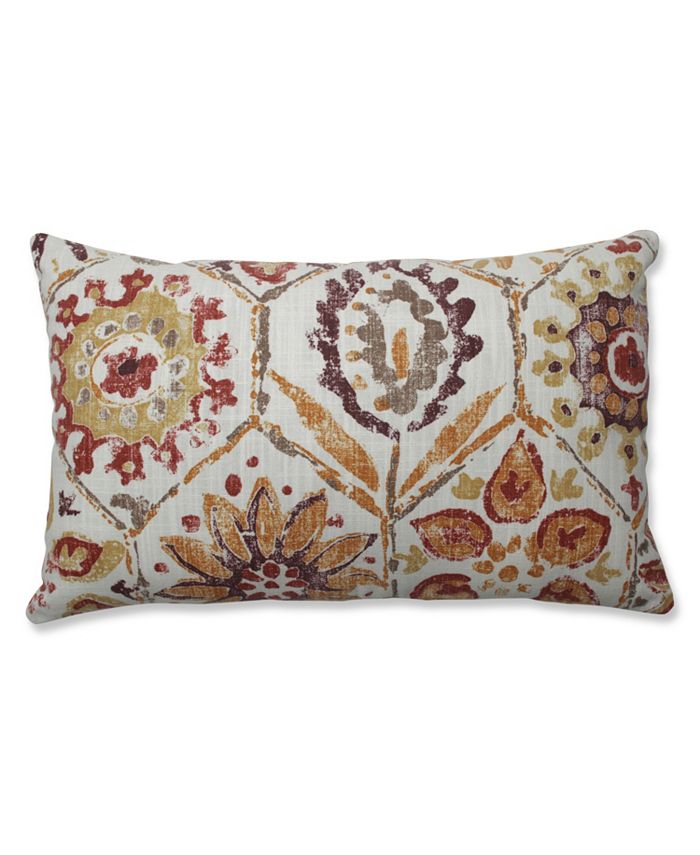 Pillow Perfect Antique Stone Spice Rectangular Throw Pillow Macy's