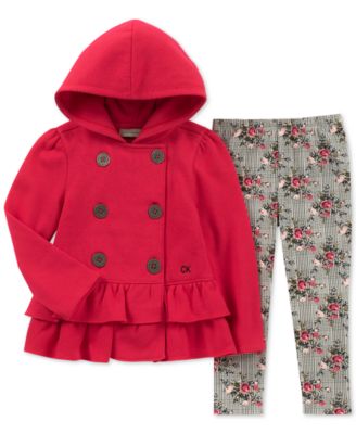 calvin klein toddler girl coat