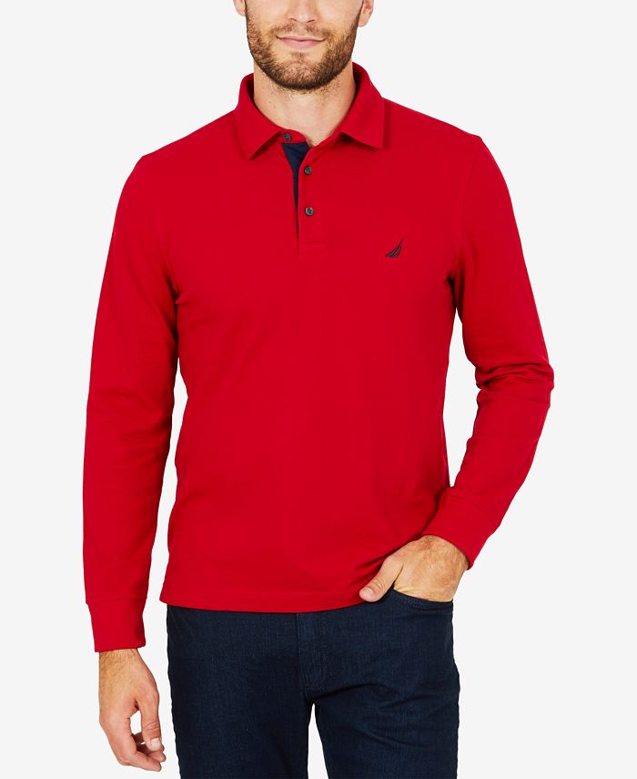 Nautica Long Sleeve Polo
 Nautica Men s Long Sleeve Navtech Polo Macy s