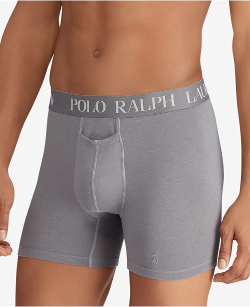 Polo Ralph Lauren Men's Cotton/Modal Blend Boxer Briefs, 2-Pk ...
