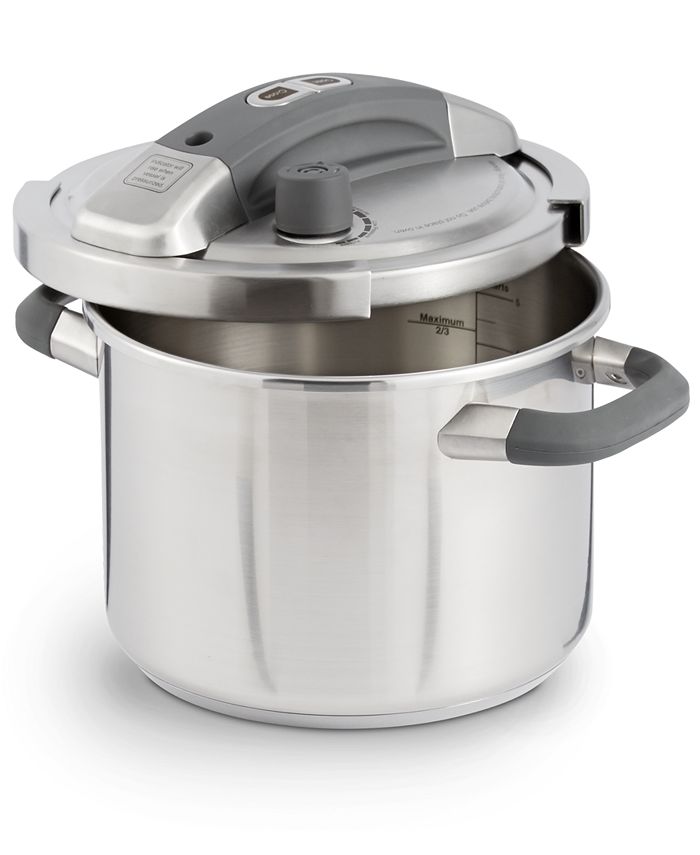 Calphalon CLOSEOUT! Stainless Steel 6 Qt. Pressure Cooker Macy's