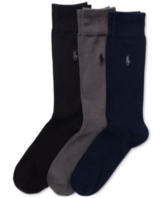 Men's Supersoft Dress Socks, 3-Pack