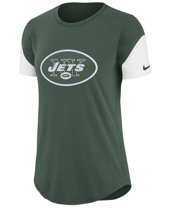 Nike Women's New York Jets Tri-Fan T-Shirt - Macy's