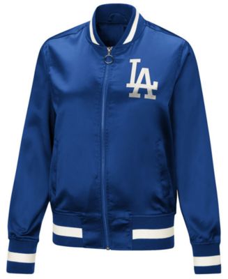 Touch by Alyssa Milano Women's Los Angeles Dodgers Touch Satin Bomber ...