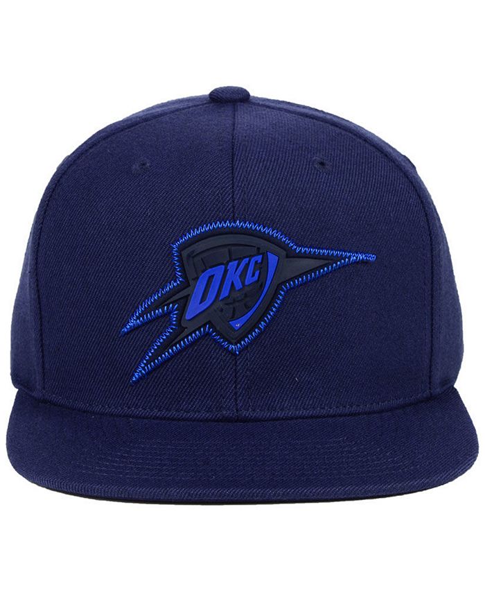 Mitchell & Ness Snapback – Biowashed Zig Zag – Small Box Logo, nero, Nero Classic Red, Taglia unica