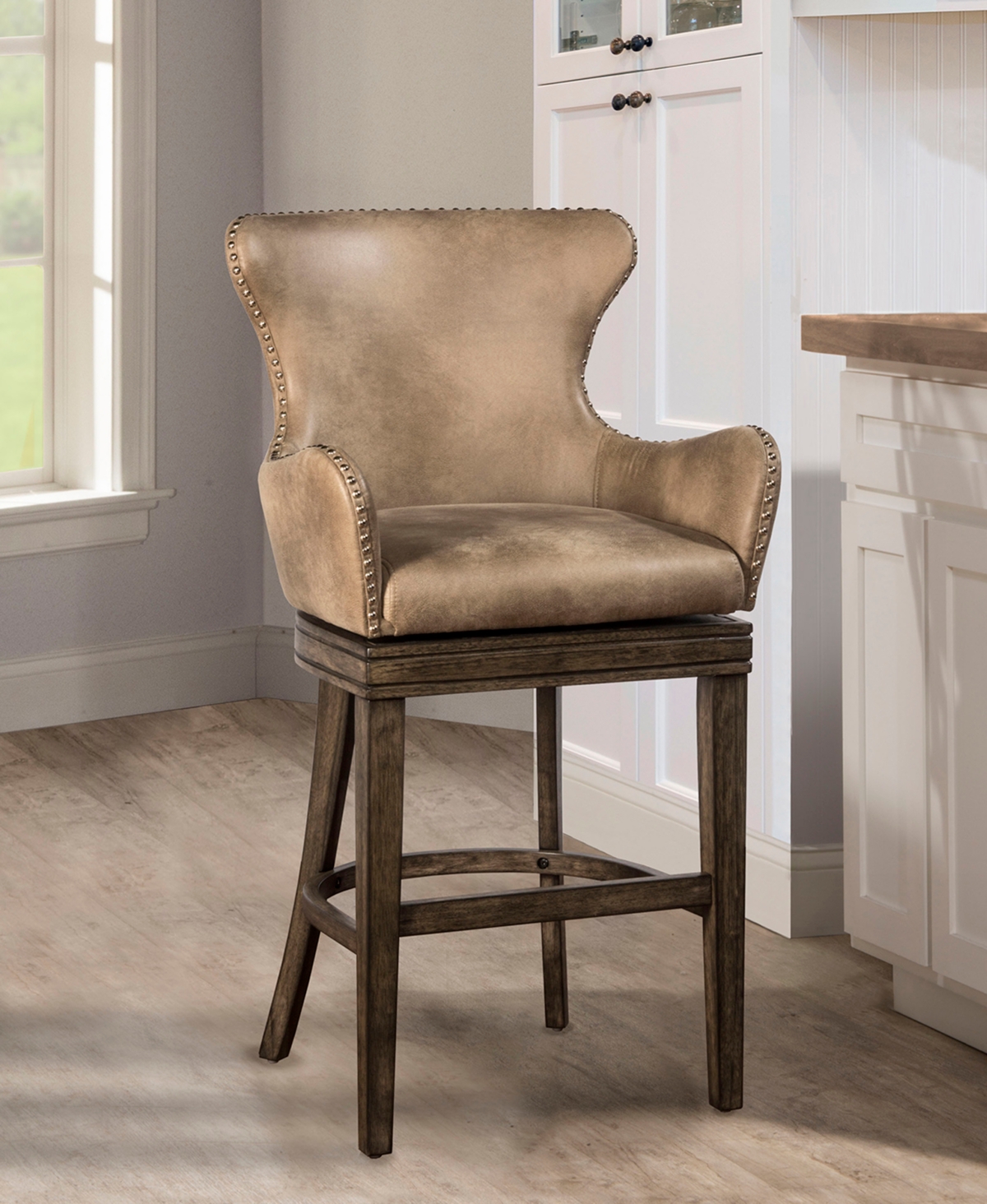 Caydena Swivel Bar Stool