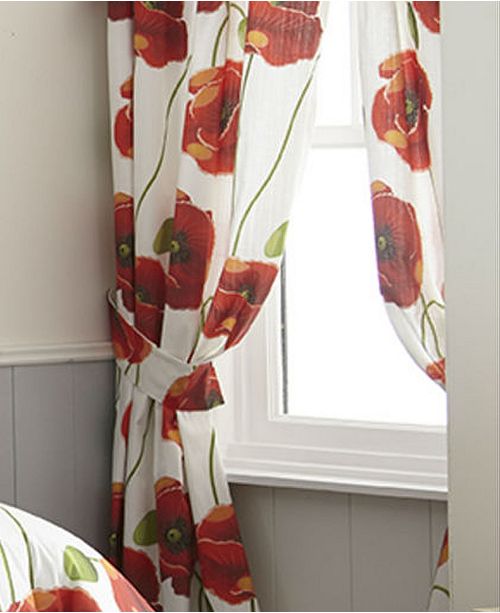 Colcha Linens Poppy Plaid Drapery Panels Each Reviews Home