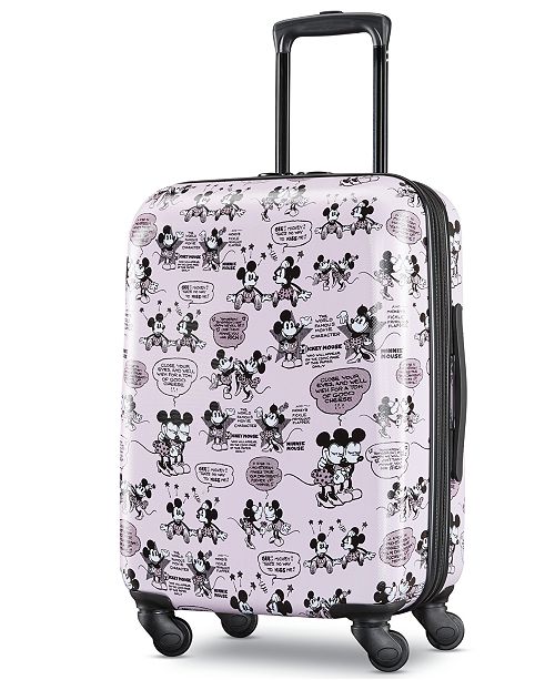 American Tourister Minnie & Mickey Mouse 21" CarryOn Spinner & Reviews Luggage Macy's