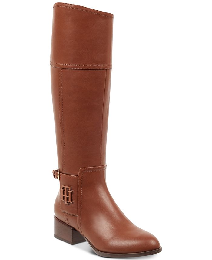 Macy's tommy hilfiger riding boots shop
