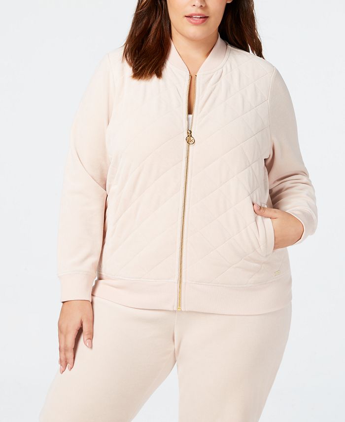 calvin klein velour jogging suit