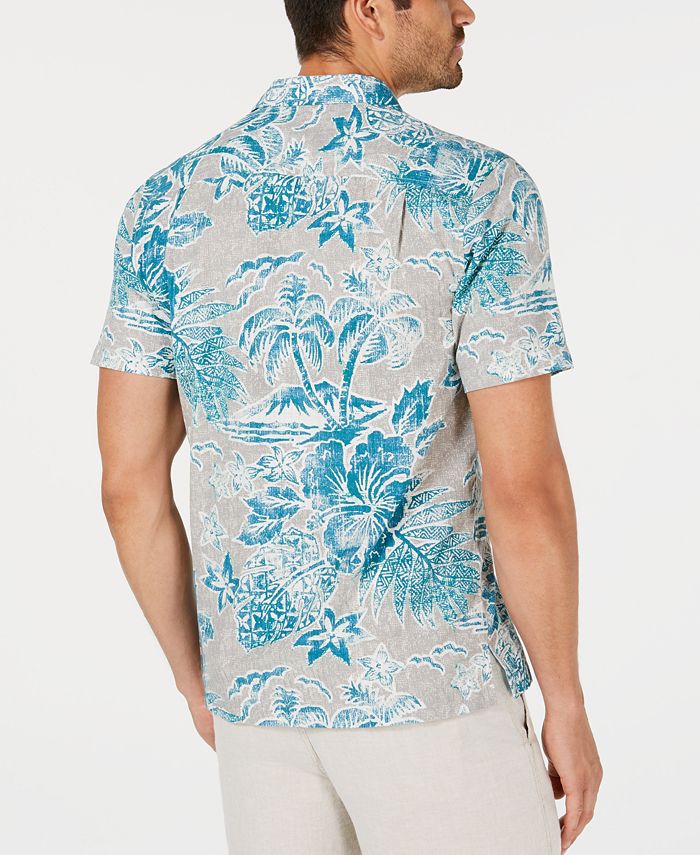 Tommy Bahama Men's Beach Batik Hawaiian Shirt - Macy's