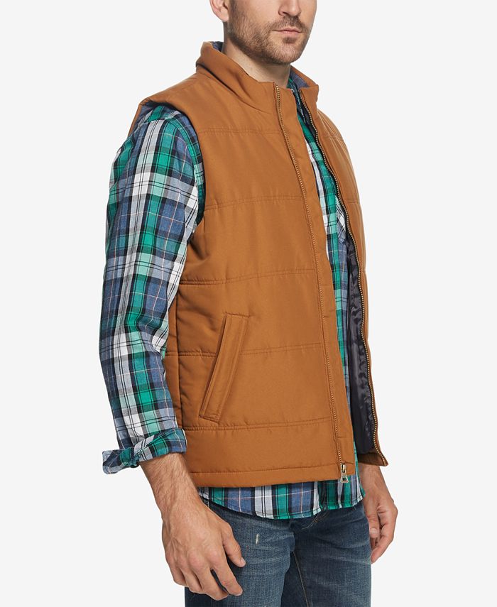 Macys mens puffer vest cheap