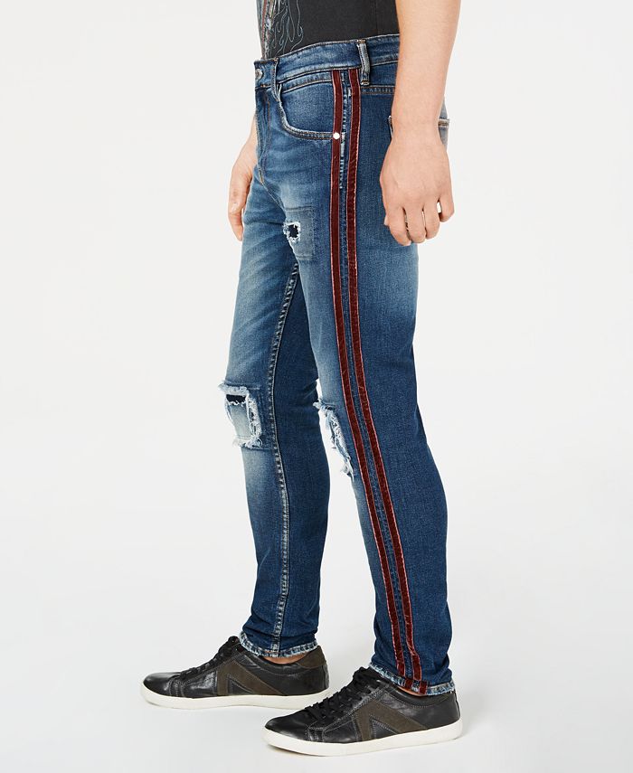 GUESS Men's Utility Fit Ripped Jeans & Reviews - Jeans - Men - Macy's