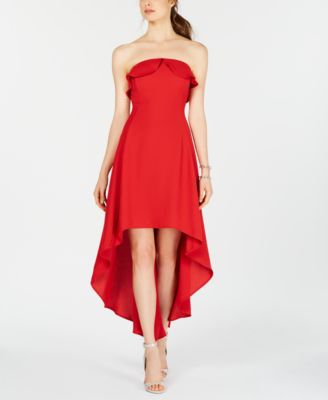 macys strapless dress