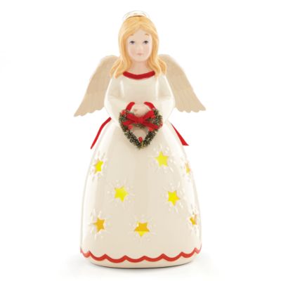 Lenox - Merry & Light Lit Angel Figurine