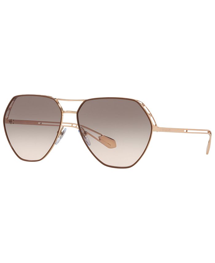 BVLGARI Sunglasses, BV6098 61 - Macy's