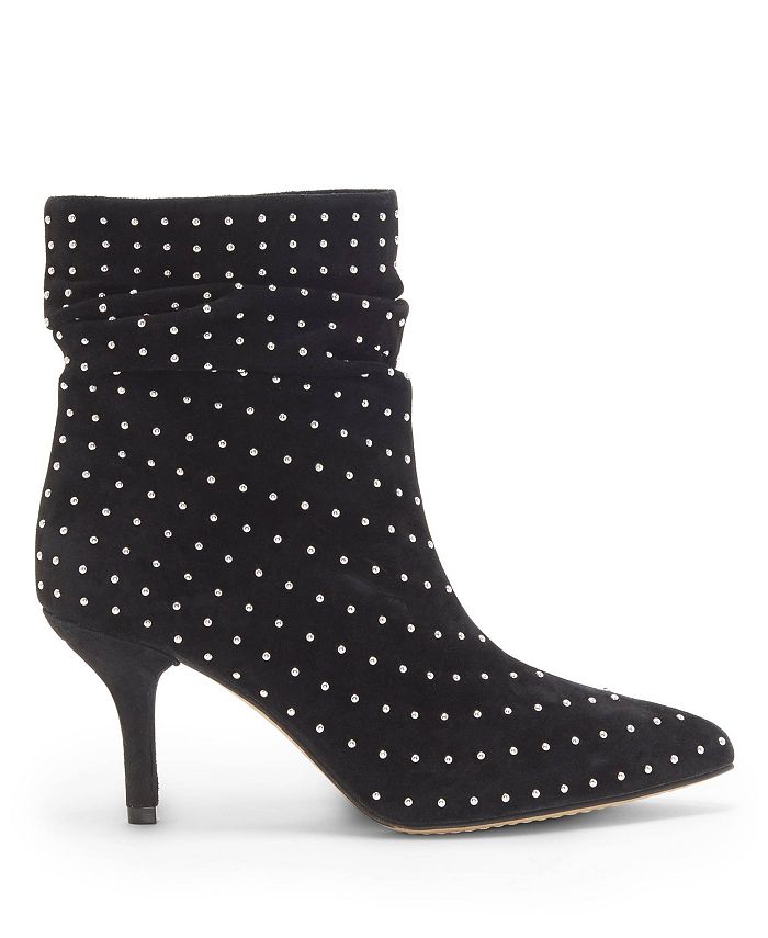 Vince Camuto Abriannie Studded Slouch Booties - Macy's