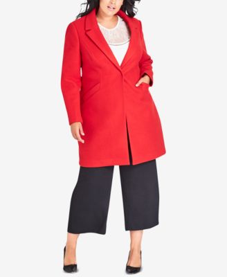 CITY CHIC - Trendy Plus Size Bromley Coat