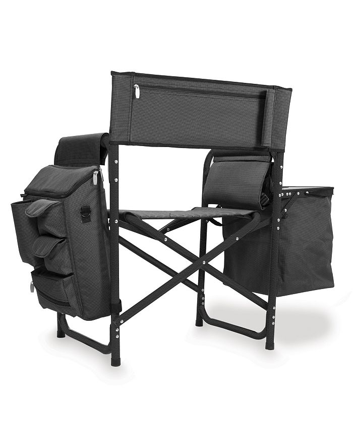 Oniva by Picnic Time Dark Gray Fusion Backpack Chair with Cooler Macy's