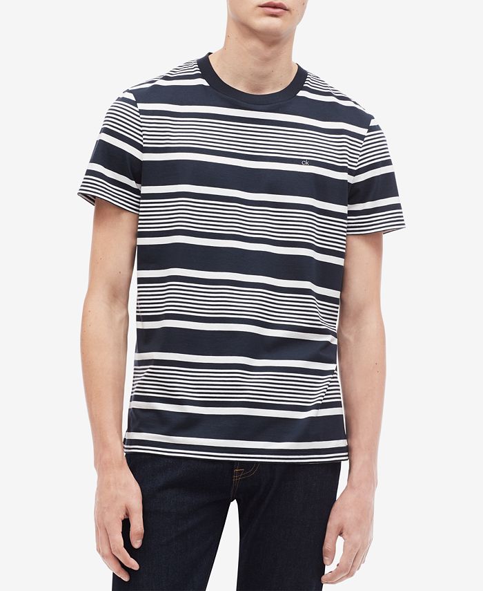Calvin Klein Men's Striped T-Shirt - Macy's