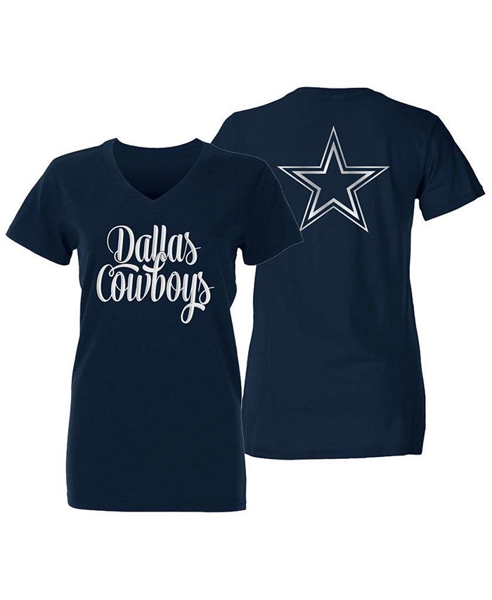 Authentic NFL Apparel Women's Dallas Cowboys Cria Foil T-Shirt - Macy's