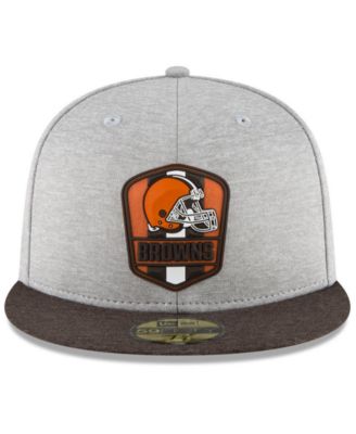 New Era Boys' Cleveland Browns Official Sideline Road 59FIFTY Fitted ...