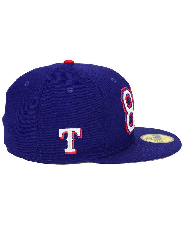 New Era Texas Rangers Area Code 59FIFTY FITTED Cap Macy's