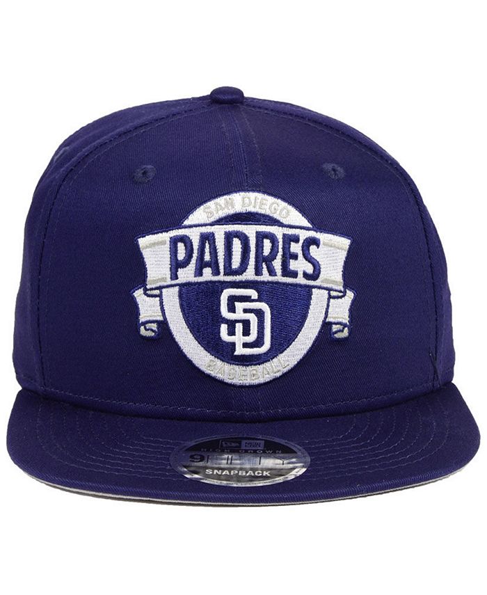New Era San Diego Padres Banner 9FIFTY Snapback Cap - Macy's
