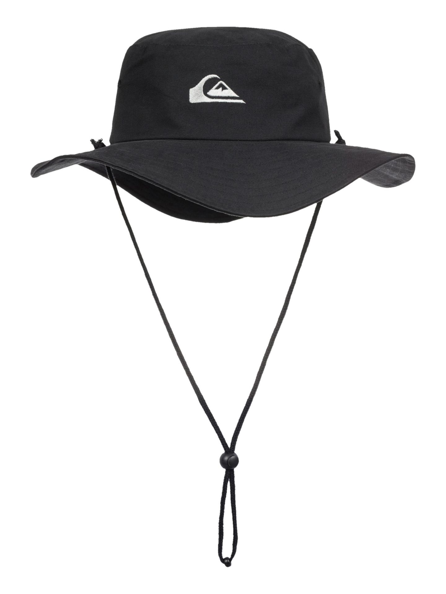 Мужской головной убор Quiksilver Bushmaster Safari Hat, цвет: Чёрный — фото 1