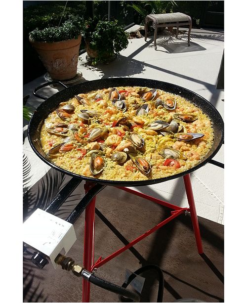 Magefesa Enameled Steel 15 Paella Pan Reviews Home Macy S