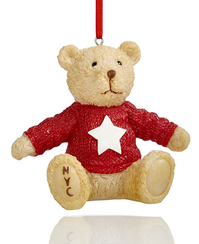 Macy's Collectible Teddy Bear Ornament, Created for Macy's & Reviews ...