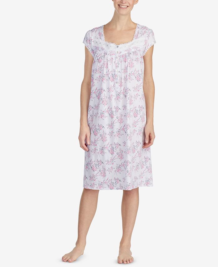 Eileen West Printed Waltz Nightgown Macy's