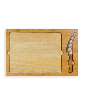 Picnic Time - Icon Glass Top Cutting Board & Knife Set