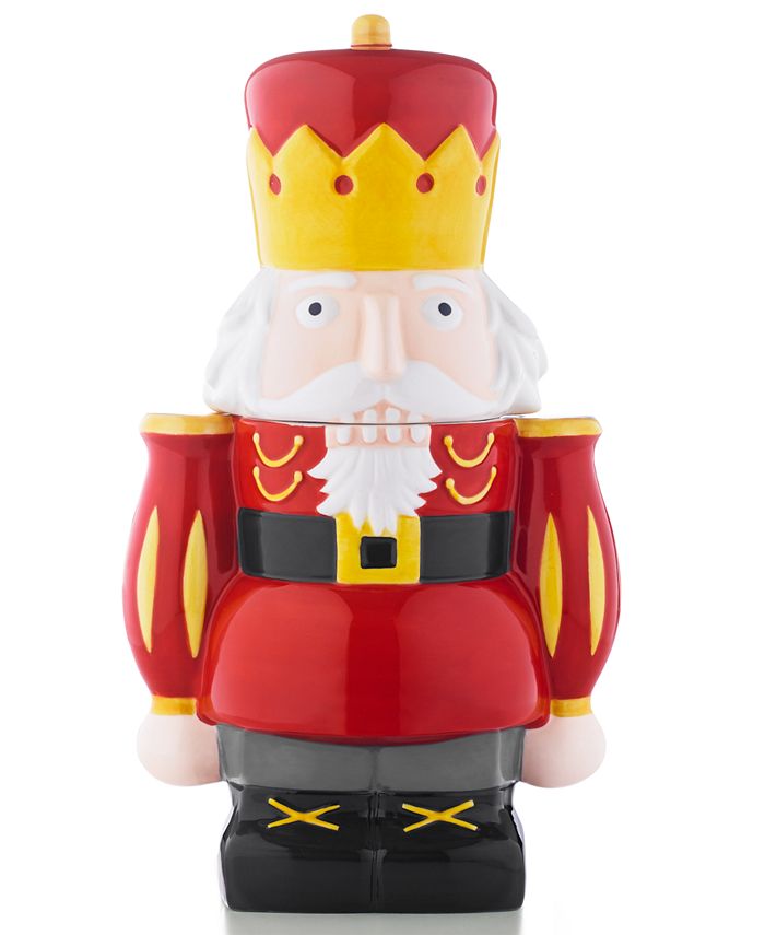 Martha Stewart Collection Nutcracker Cookie Jar, Created for Macy's