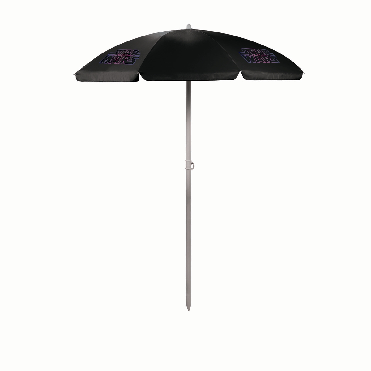 Star Wars Logo Portable Beach Umbrella - Black