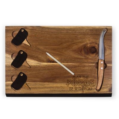 Toscana&reg; by Star Wars Rebel Delio Acacia Cheese Cutting Board & Tools Set