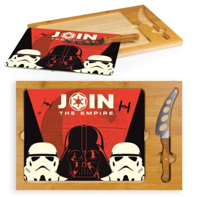 Star Wars Empire Icon-Glass Top Tray and Knife Set